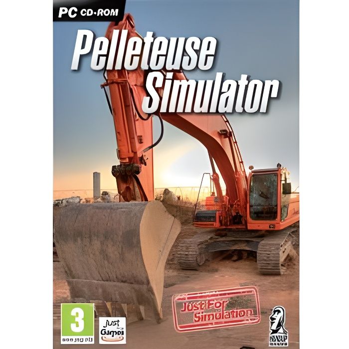 Simulation - Just For Games - Pelleteuse Simulator - Plateforme PC - Genre Simulation - Pegi 3+