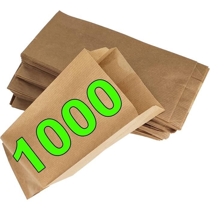 Sac Kraft Lot 1000 Sachet Kraft Alimentaire Sac Papier Kraft