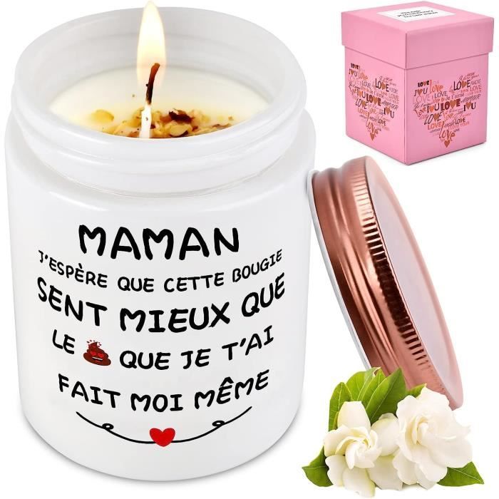 N326]Cadeau Maman Bougie Parfumées Idée Cadeau Femme Maman Bougie