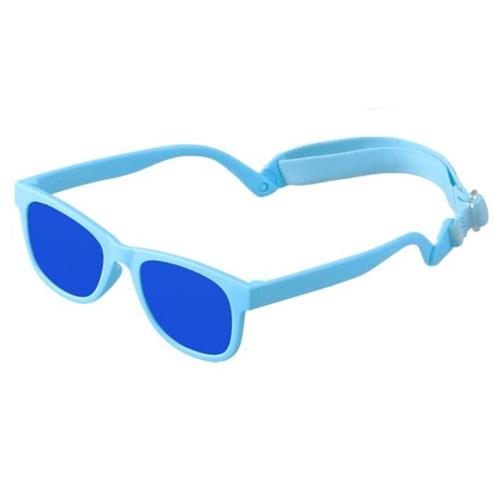 Hifot Polarisées Lunettes De Soleil Bébé Fille Garçon,Anti UV400 Bebe Lunettes De Soleil Flexible Lunettes De Mixte Pour 0-2 Ans Enfant