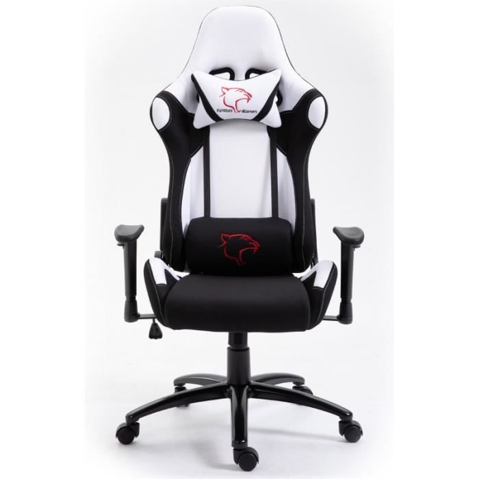 Fauteuil De Bureau Gaming Chaise Gamer Sur Roulettes En