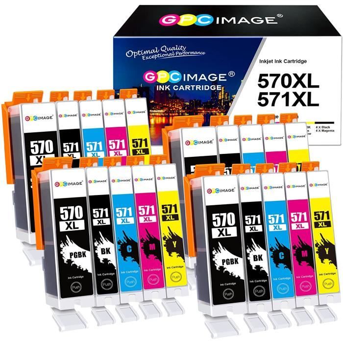 Cartouches d encre Imprimante Canon Pixma TS5050 - canon pgi-570 xl grand  noir - Cdiscount Informatique