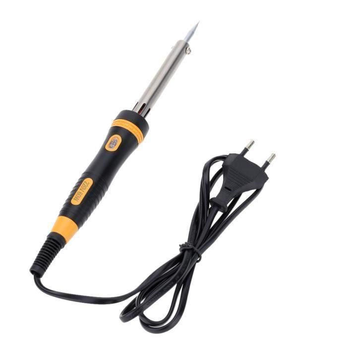 Fer à Souder électrique 100W Chauffage Rapide - Prise EU 220V - Pointe Sans Plomb - Prêt En 1 Minute - Poignée Anti-brûlure