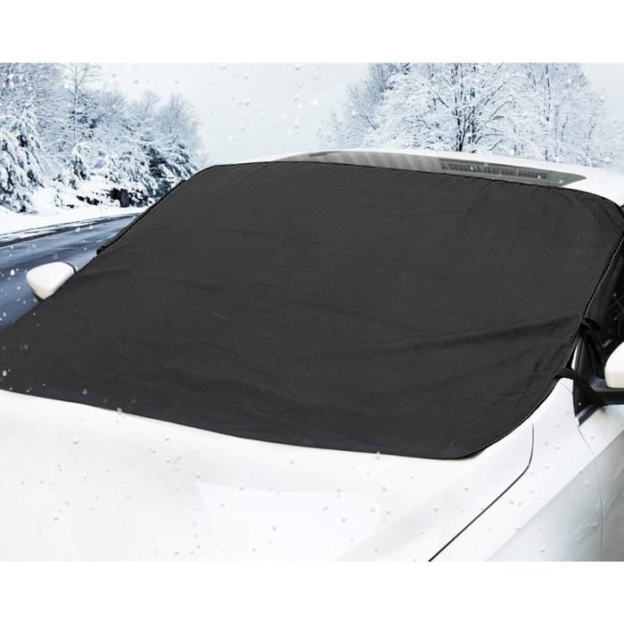 DT08236-Tchipie Couverture Pare-Brise Voiture Magnétique Bâche Pare Brise Protection Universelle