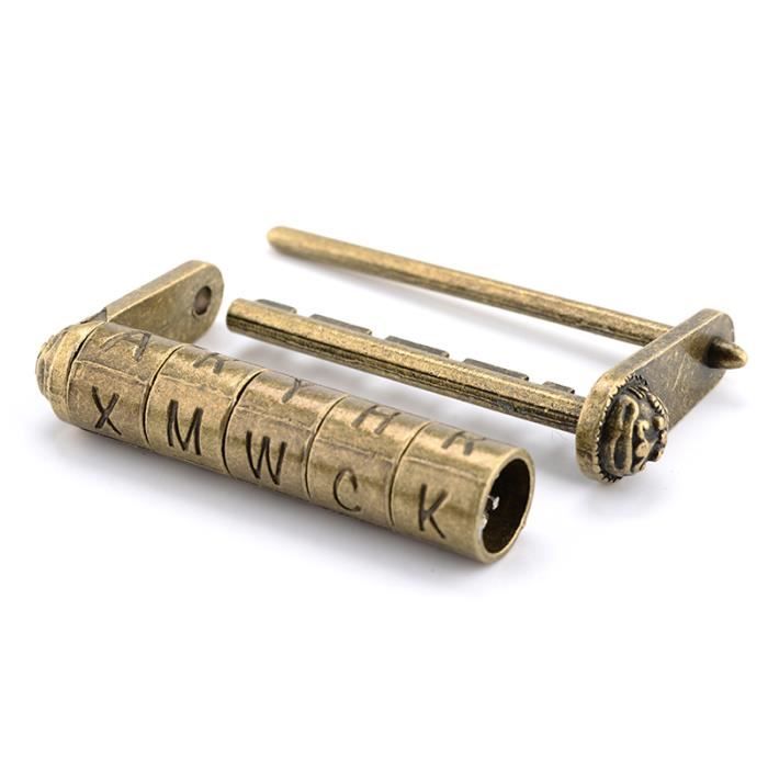Serrure À Combinaison Vintage Chinois Cadenas À Combinaison Antique