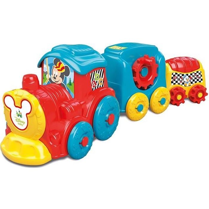trotteur train mickey