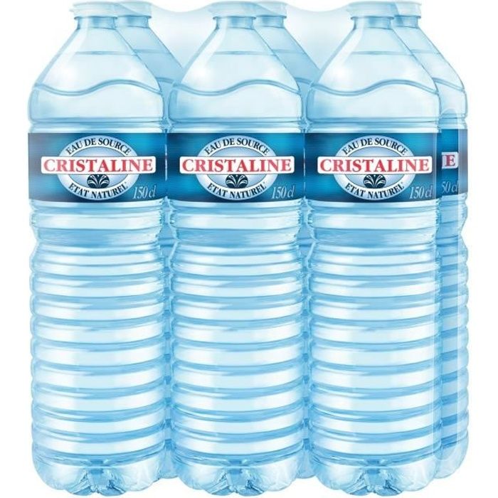 Bouteilles d'eau de source naturelle, de 501 mL à 18,9 L