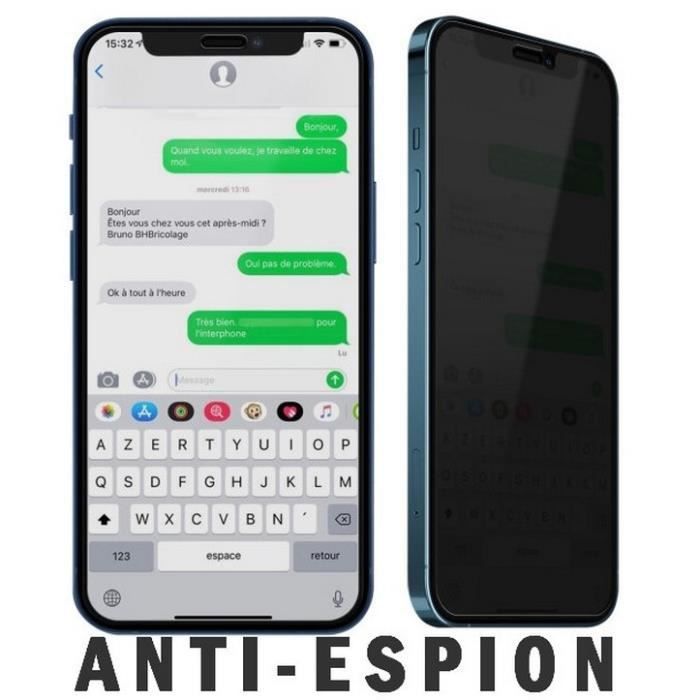 Film protecteur Sony Xperia 10 Plus Hydrogel Anti espion Résistant aux rayures