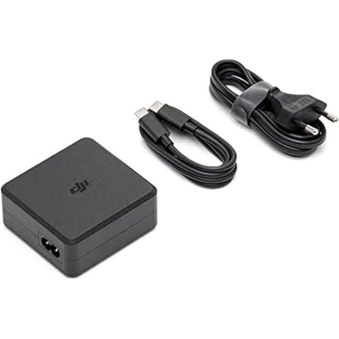 Adaptateur Secteur DJI USB C Charge rapide Chargeur de batteries Intérieur
