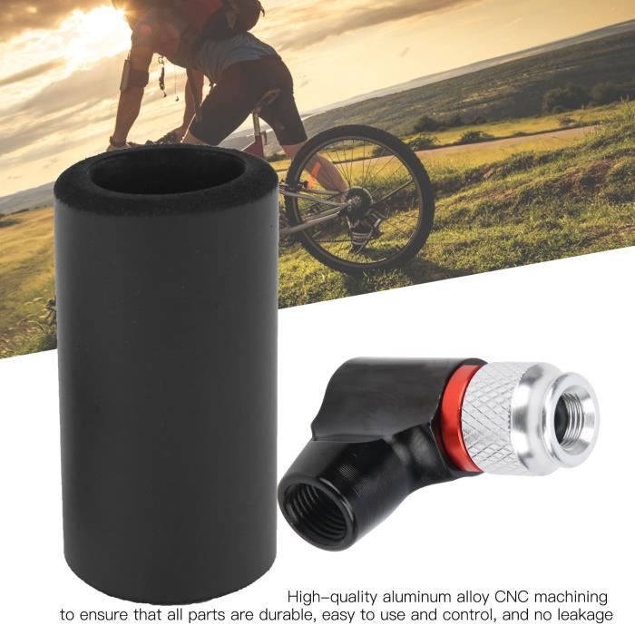 Gonfleur de pneu de vélo Co2, rapide et facile, pompe à pneus de vélo pour  route et montagne