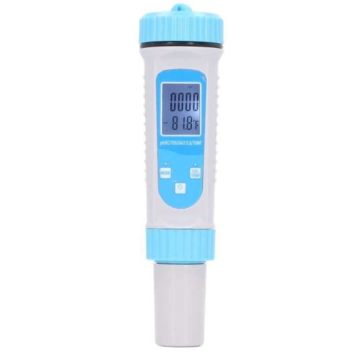 Gigicial Moniteur PH ORP TDS EC Température Humidité - Testeur Qualité Eau WiFi Continu - Standard Européen 220V