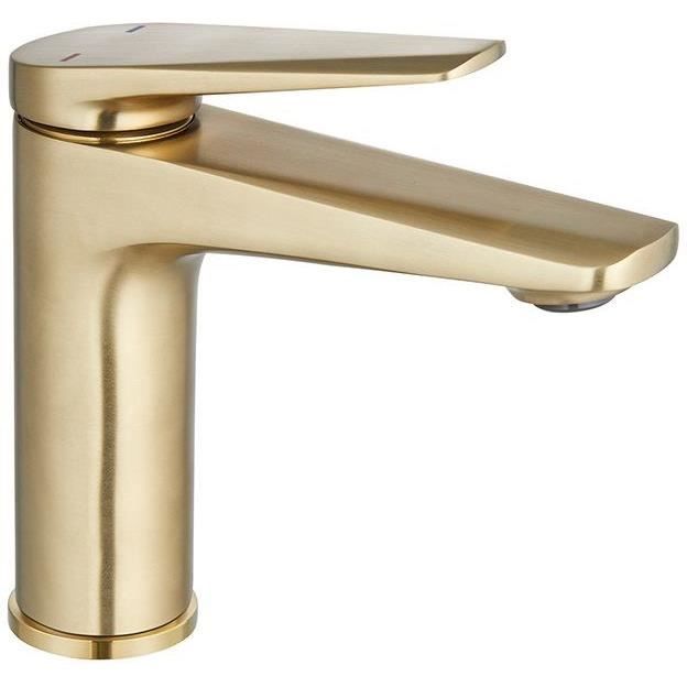 Mitigeur Lavabo EDOUARD ROUSSEAU GLOSS Laiton Brossé
