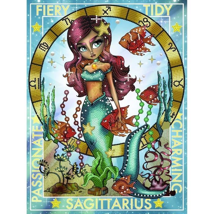 Tableau Art Diamant 5D Complet – Kit De Décoration Maison, Loisir Créatif, Cadeau