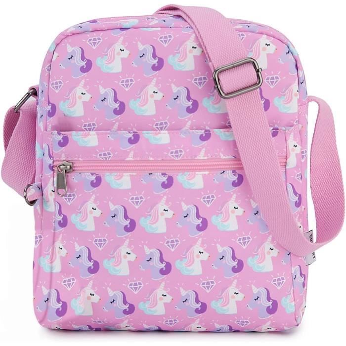 WANHONGYUE Petit Sac Messager En Toile Mini Besace à Bandoulière - Sac à Épaule Compact Et Pratique (11 X 7,9 X 2,8 Pouces)