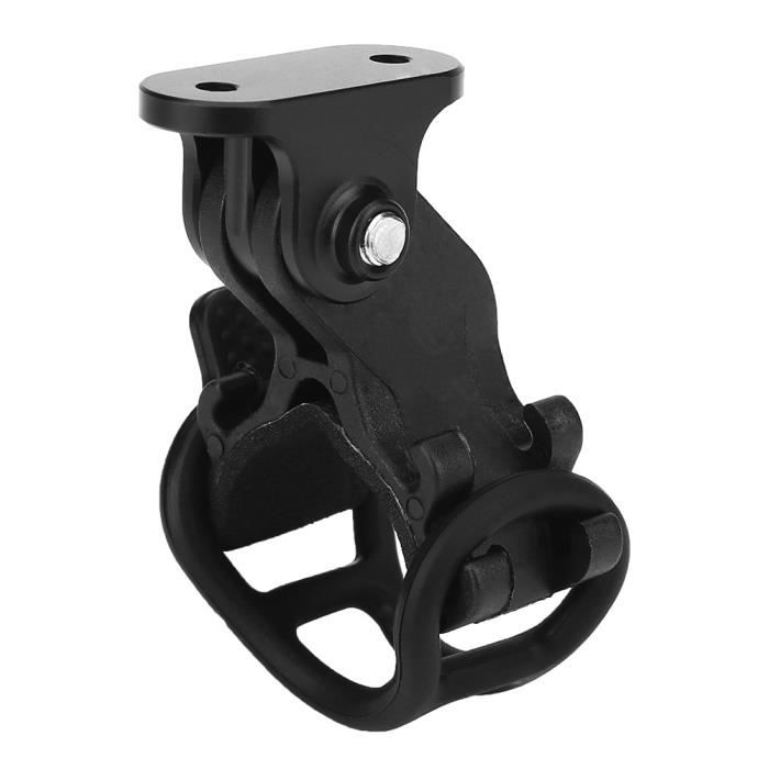 Adaptateur Support Pour Lampe De Vélo – Fixation Pliable En Alliage D’aluminium Pour Lumière Ou Caméra