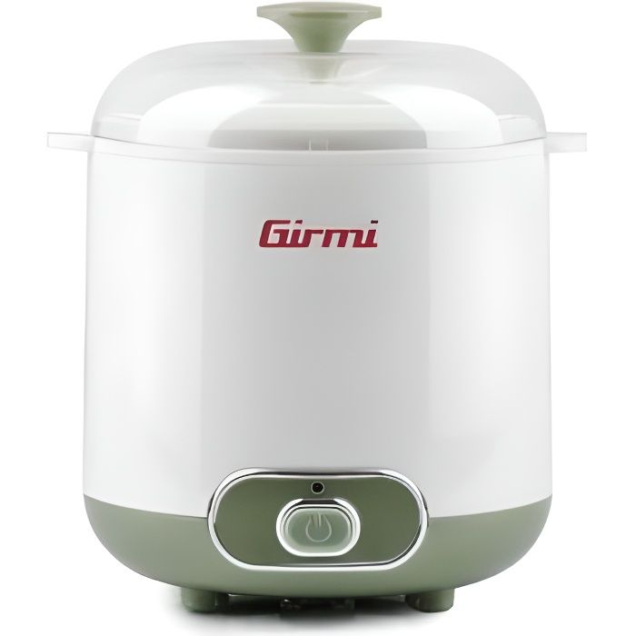 Yaourtière - GIRMI - YG02 - 15 L - Vert - Blanc - 42°C - 20 W
