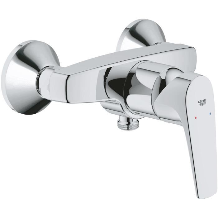 GROHE robinet douche monocommande Start Flow, montage mural, raccord fileté pour flexible en 1/2, ro