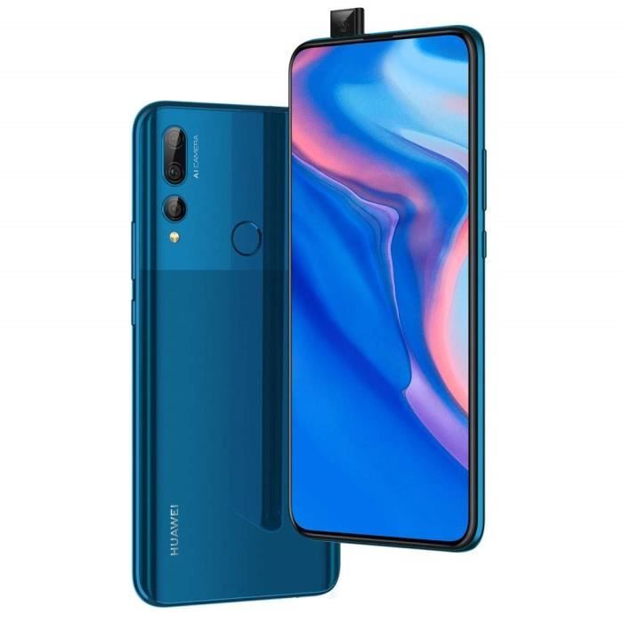 Achat T&eacute;l&eacute;phone portable Huawei Y9 Prime 4GB 128GB International Edition Bleu pas cher