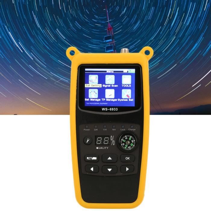 HURRISE Localisateur de satellites WS-6933 Détecteur de Signal ...