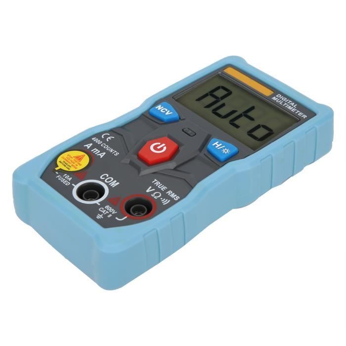 Multimètre Numérique YIQIYIBO True RMS 9999 Comptes - Mesure Tension, Courant, Résistance, Capacité