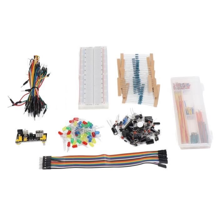 Kit D'entraînement à La Soudure Micro-électronique - 125 Composants, PCB Bleu, Idéal Débutants Et étudiants