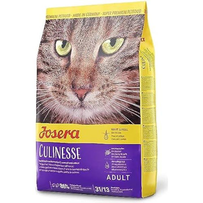 Comparer les prix de Croquettes pour chat - JOSERA - Culinesse - Saumon - Huile de saumon - Super Premium 400g