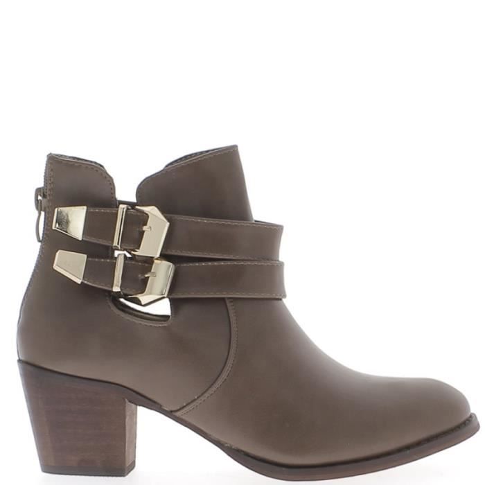 bottines femme talon 6 cm