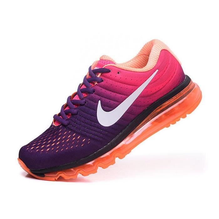 Think ahead history brink Femmes Nike Air Max 2017 Chaussures de running violet et orange TU -  Cdiscount Chaussures