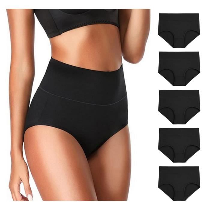 Culotte Anti-Fuite Gainante Mayaloom - Taille Haute - Contrôle Vente Léger - Sans Couture Invisible - Confort Ultime