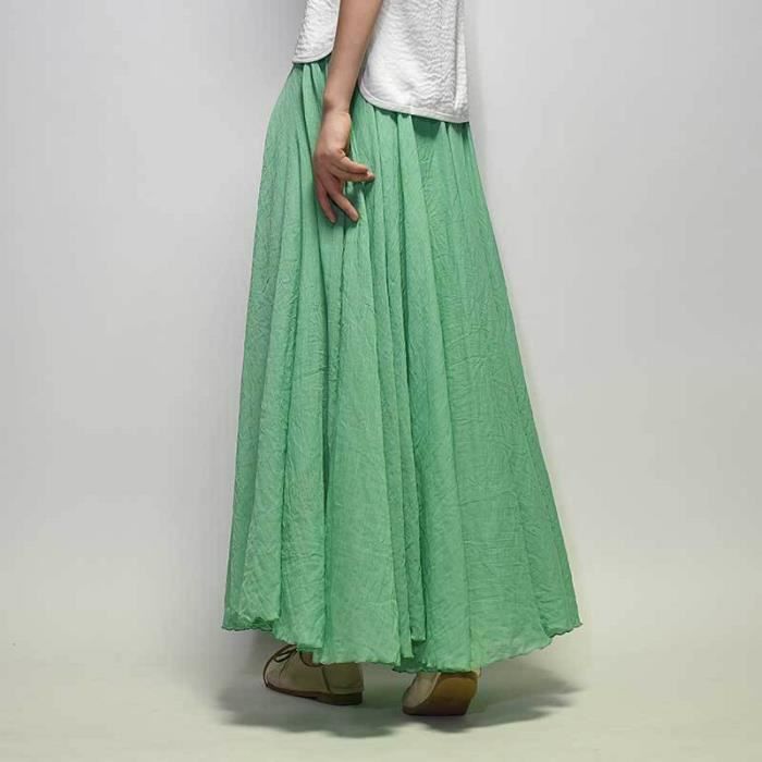 Jupe en lin, jupe longue en lin pour femme, jupe évasée évasée taille haute, jupe d'été avec poches, jupe longue évasée, jupe minimaliste 3539 - France Jupe en lin, jupe longue en lin pour femme, jupe évasée évasée taille haute, jupe d'été avec poches, jupe longue évasée, jupe minimaliste 3539 - France
