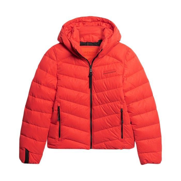 Superdry Veste matelass e Rouge Coucher de Soleil Femme Sunset