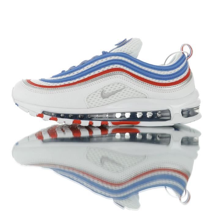 NIKE Sneaker | AIR MAX 97 Blanc/Bleu/Rouge - Homme – Aires Libres