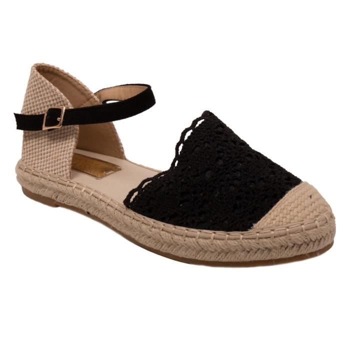 espadrille femme ouverte