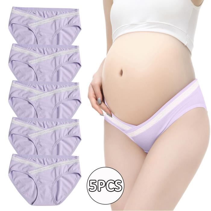 Sous-vêtements De Maternité Taille Haute Couverture Complète