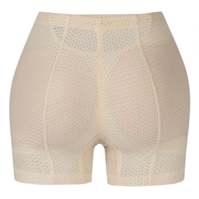 Culotte Gainante En Silicone Alimentaire - Pour Hanches Arrondies, Travesti Ou Transformation - Taille Unique Beige