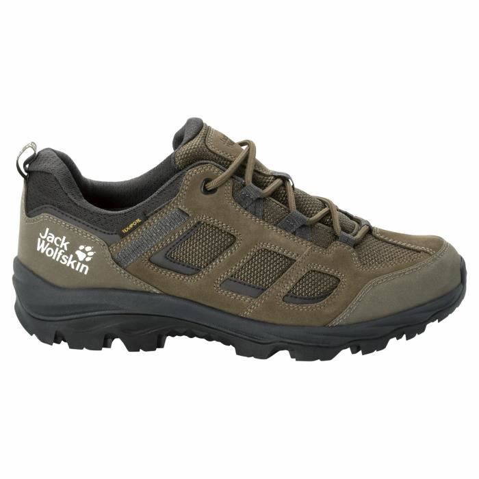 Chaussures outdoor Jack Wolfskin vojo 3 texapore low - vert kaki/noir - 42 5 Chaussures outdoor Jack Wolfskin vojo 3 texapore low - vert kaki/noir - 42 5