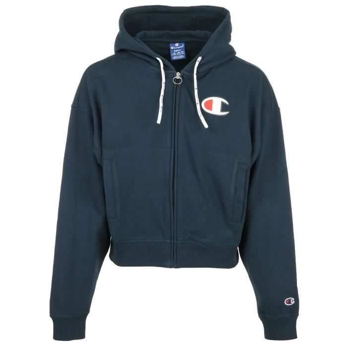 Sweat à Capuche Femme Zippé Manches Longues Décontracté Chaud Chic