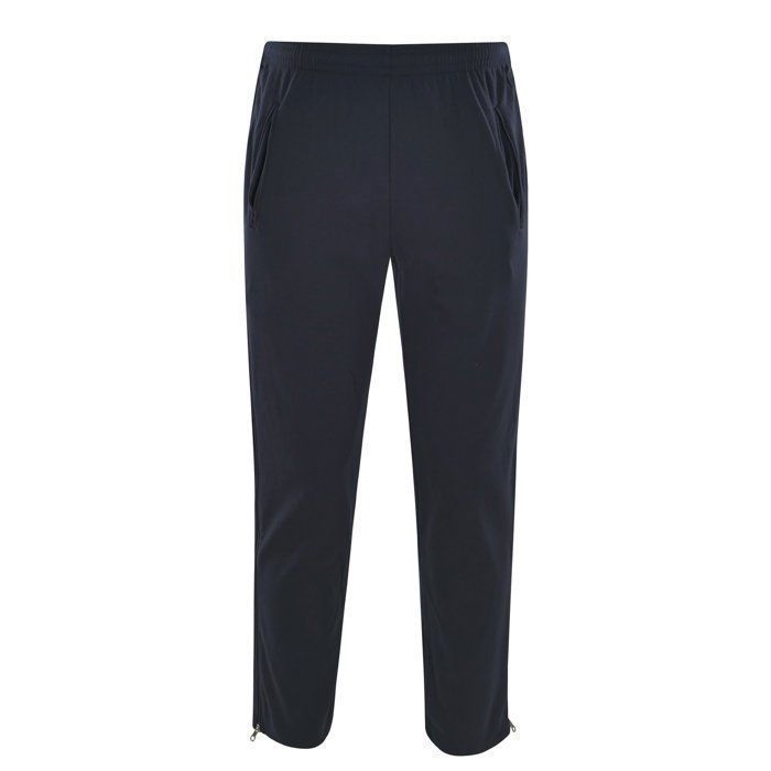 Jogging sport homme hajo bleu respirant fitness pantalon rééducation fermetures éclair Jogging sport homme hajo bleu respirant fitness pantalon rééducation fermetures éclair