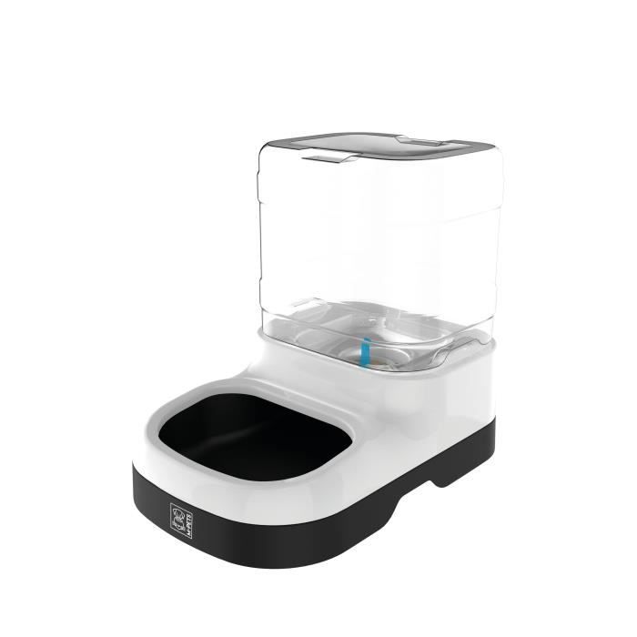 Meilleurs prix pour MPETS Distributeur d'eau NILE - Pour chien - 3000ml - Noir et blanc