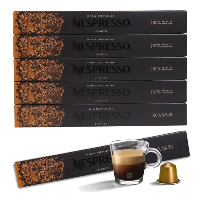 Capsule de café aromatisé ISPIRAZIONE GENOVA LIVANTO NESPRESSO