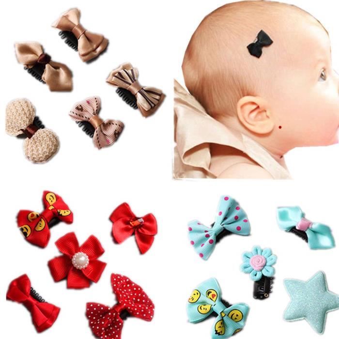 5pcs Set Bebe Pince A Cheveux Bebe Accessoires Cheveux Epingle A Cheveux Clip De Securite Clip Chauve Barrette 5 5ek Cdiscount Au Quotidien