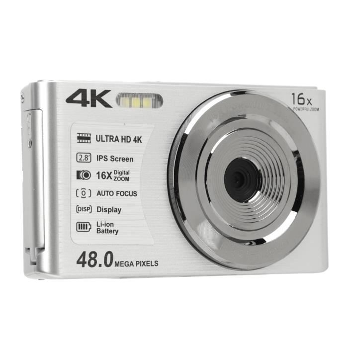 Appareil Photo Compact Numérique - Zoom 16x - Résolution 4K 48MP - Neuf Sous Blister