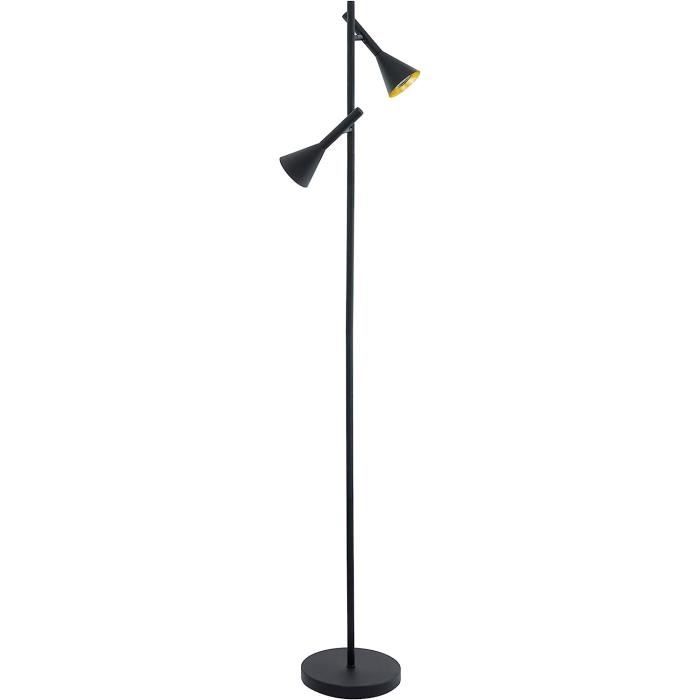 Lucande Filoreta Lampadaire En Noir, Lampe Sur Pied Design, Lampe Sur Pied Design Lampe Sur Pied Lampe De Salon Sur Pied Lampadaire Eclairage Indirect Lampadaire Salon 93044130