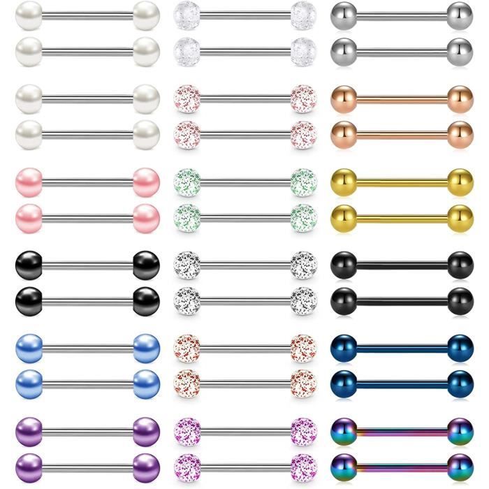 Piercing Téton Acier Chirurgical - Achat | Vente de Bijou