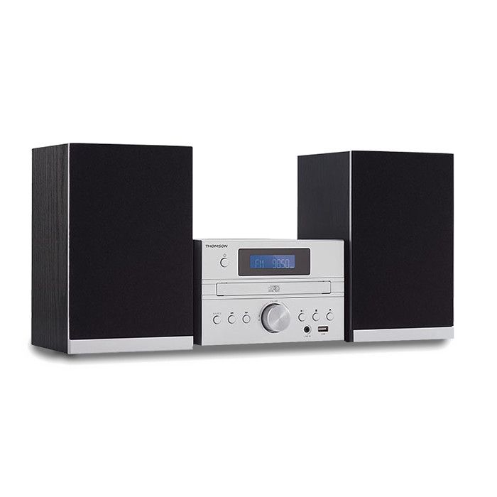 Micro chaine HIFI CDBluetooth MP3USBDAB+ MIC122DABBT THOMSON Puissance Renforcement des basses bass boost - vue 2