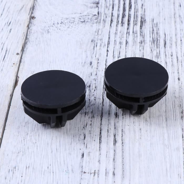 20 Connecteurs Cubiques En Plastique ABS Pour Meubles Modulaires - Fentes 4 Mm - Noir