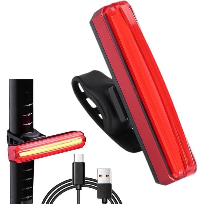 Feu Arrière De Vélo De Route, Vélo De Feu Stop Étanche Ipx6, Lumières De Vélo Usb Rechargeables