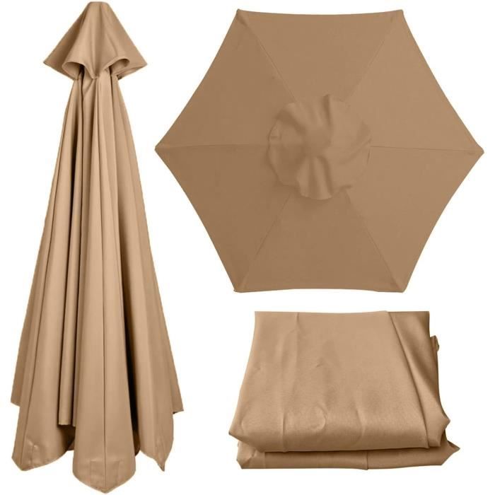 Housse de rechange pour parasol YSTP - 6 baleines 3m - Imperméable et
