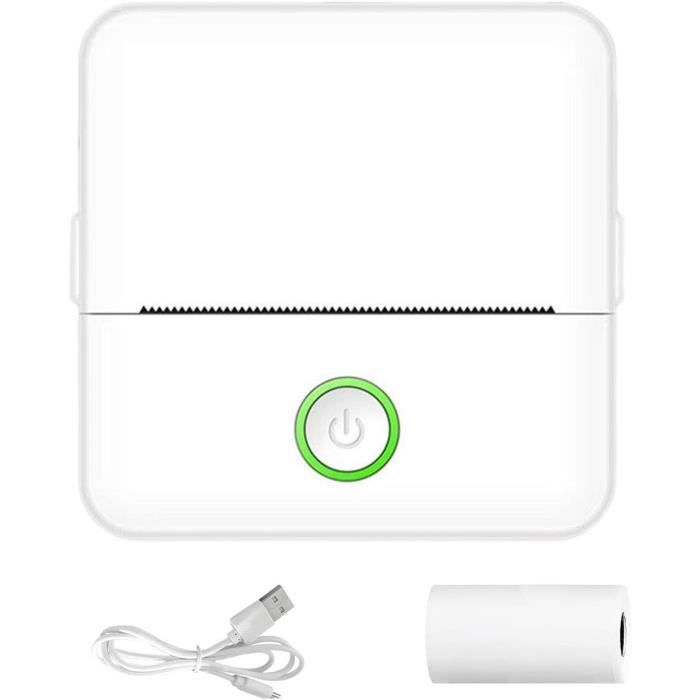 Mini Imprimante D'autocollants Sans Encre : Bluetooth