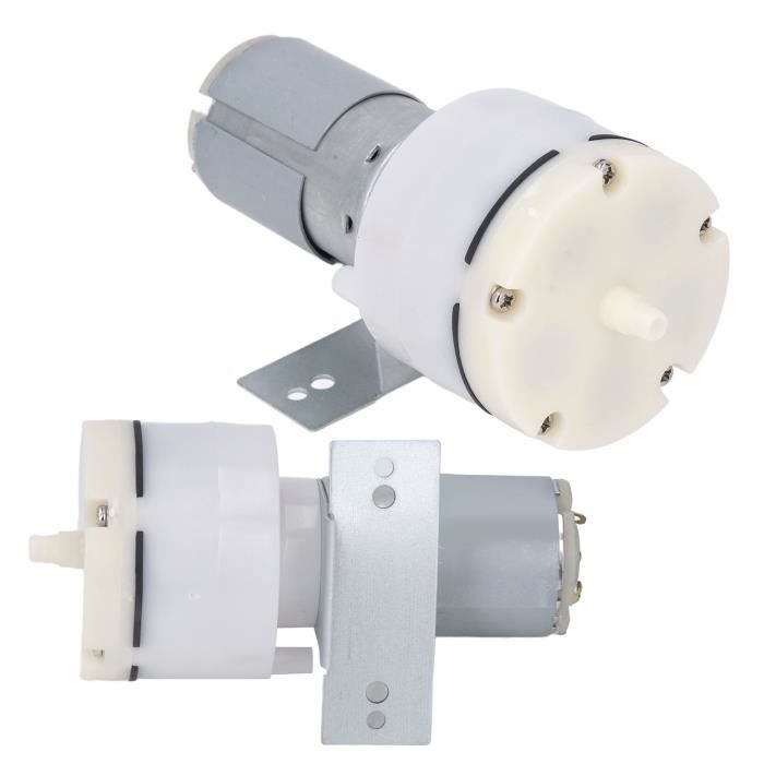 Mini-pompe à Vide 12V Agatige VN-C1 - Sans Huile, Silencieuse, -80kPa 10W, Pour Emballage/laboratoire